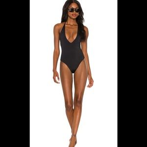 REVOLVE Elegant Black One Piece Swimsuit